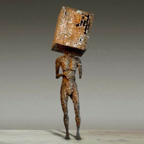 « Homme avec un visage carré, 2015 »