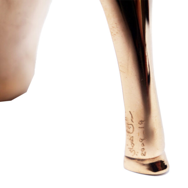Single Gold Shoe n° M2016 - Image 4