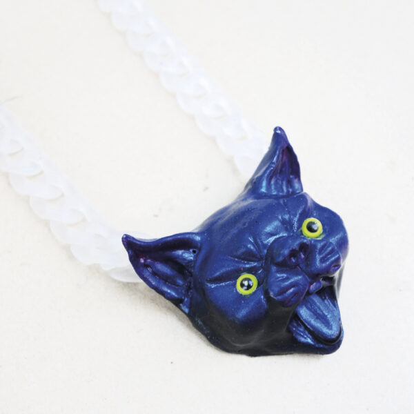 Crazy Cat collection Blue velvet
