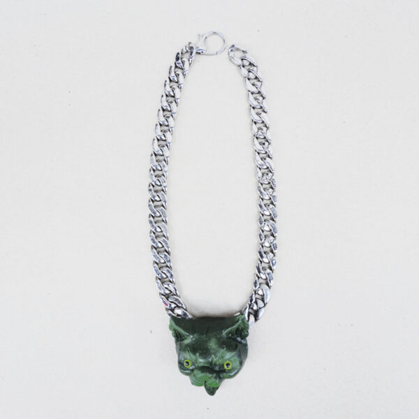 Crazy Cat Collection - Silver Green - Image 2