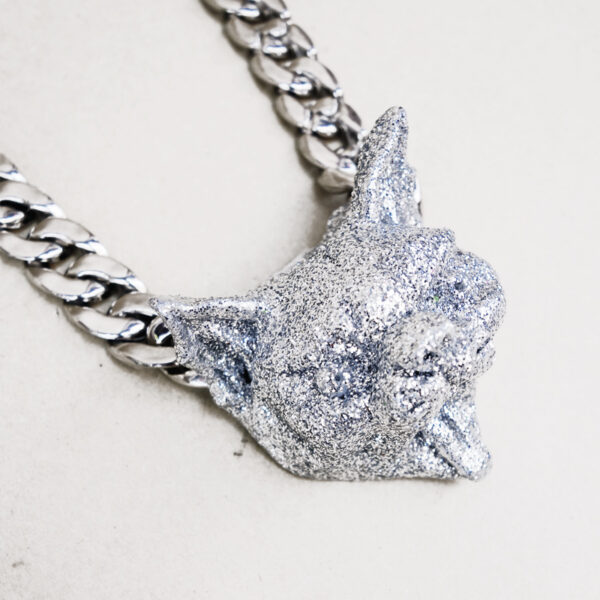 Crazy Cat Collection - Glitter Silver