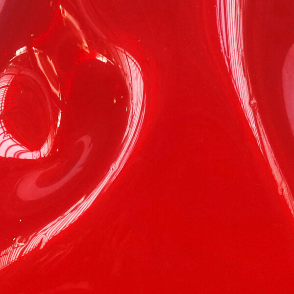 N° 1340 - Glass Vase Red - Image 3