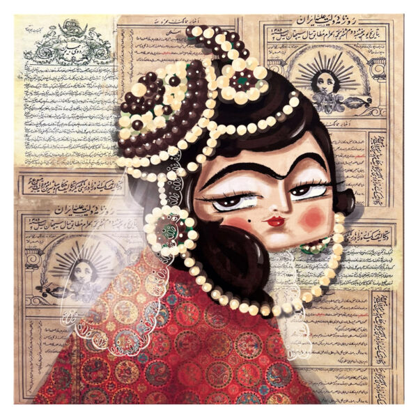 Ref. G166 - FeFe_QajarWoman - Image 3