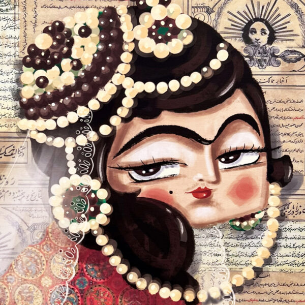 Ref. G166 - FeFe_QajarWoman - Image 2